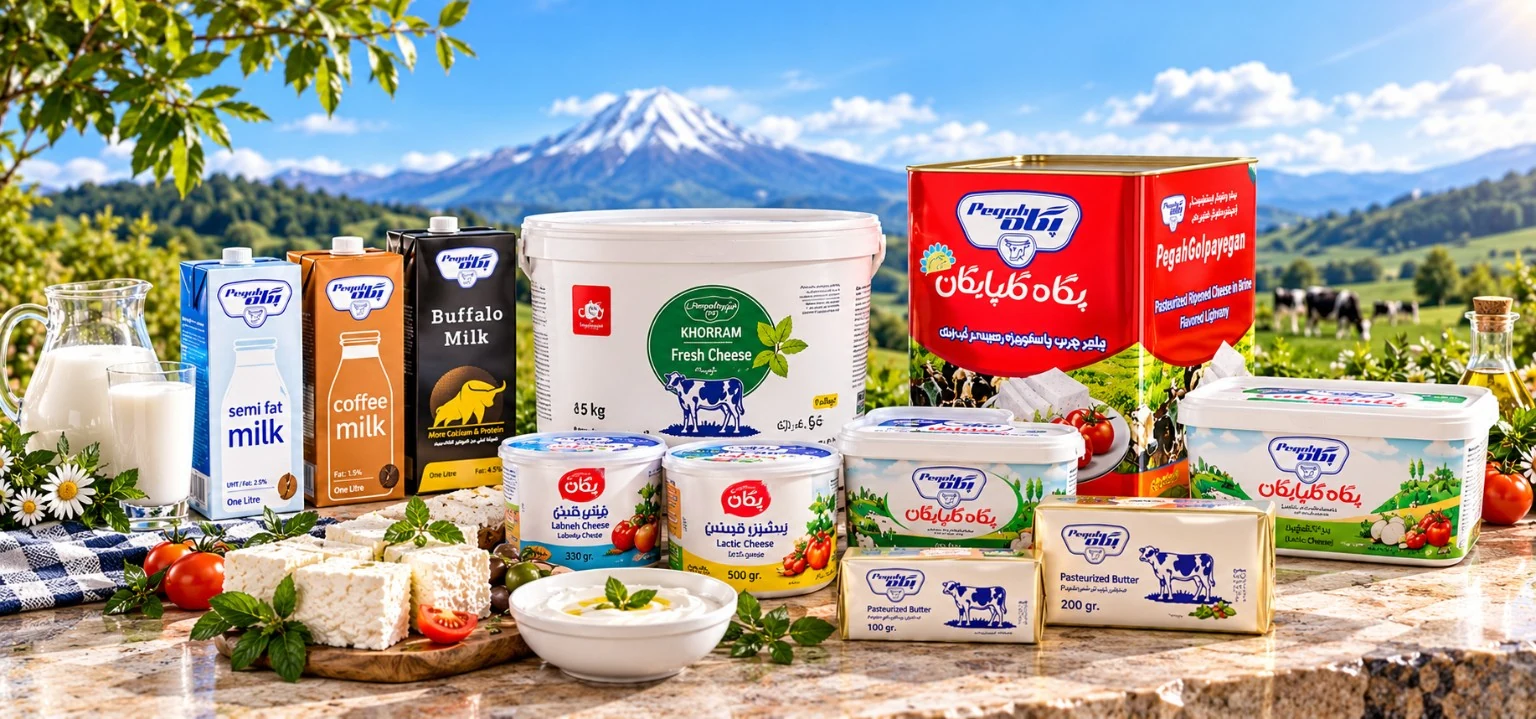 Iranian dairy products for export