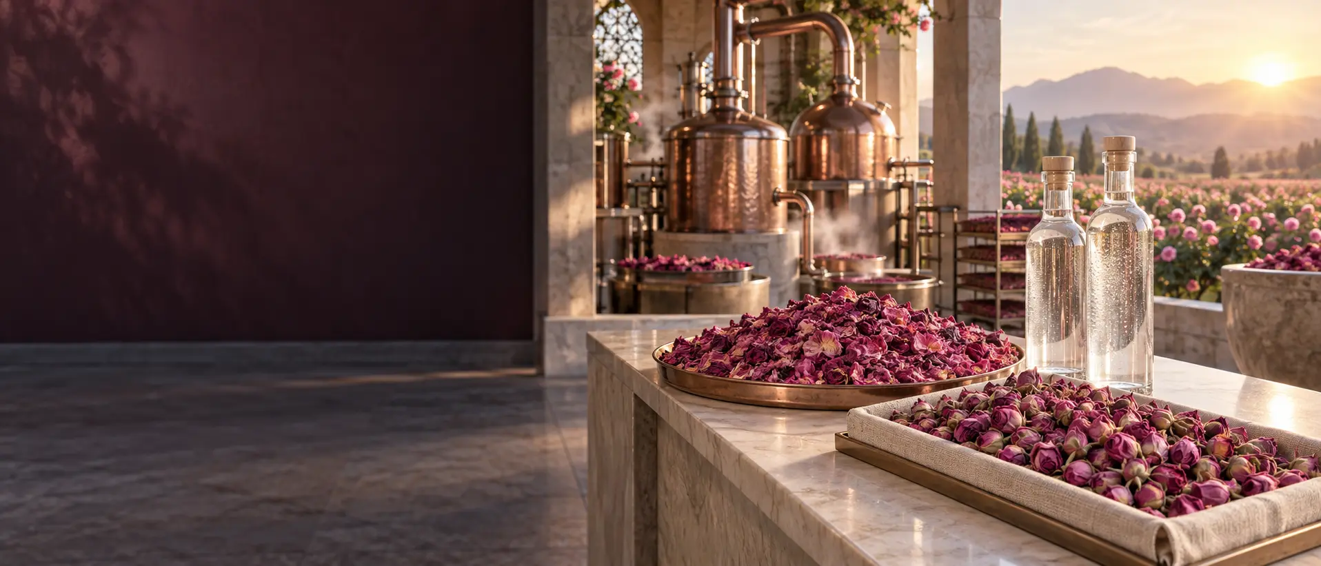 Iranian Damask rose