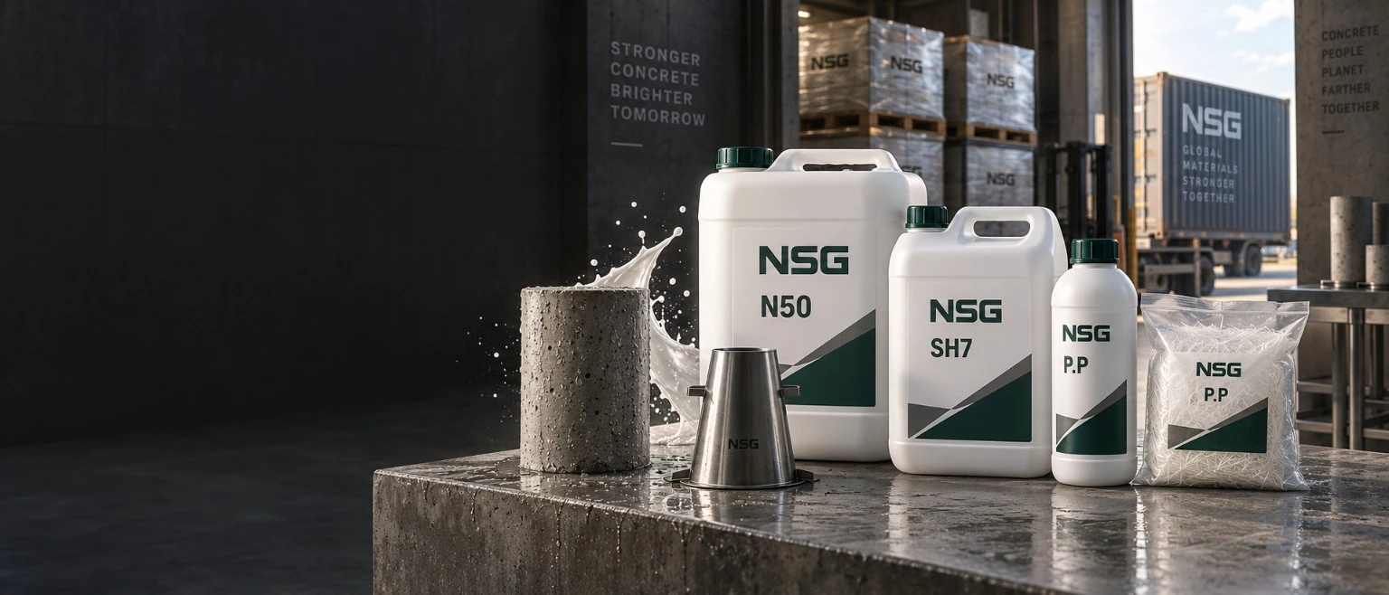 NSG Concrete Admixtures, Pool and Bathroom Waterproofing & Construction Chemicals