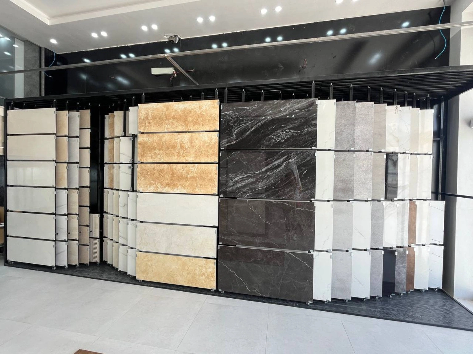 Iran natural stone slabs and cut-to-size stone selected for export and project supply