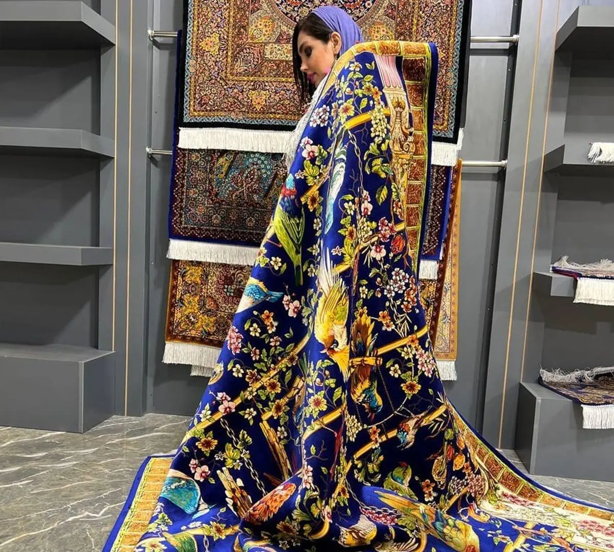 Persian Silk Carpets