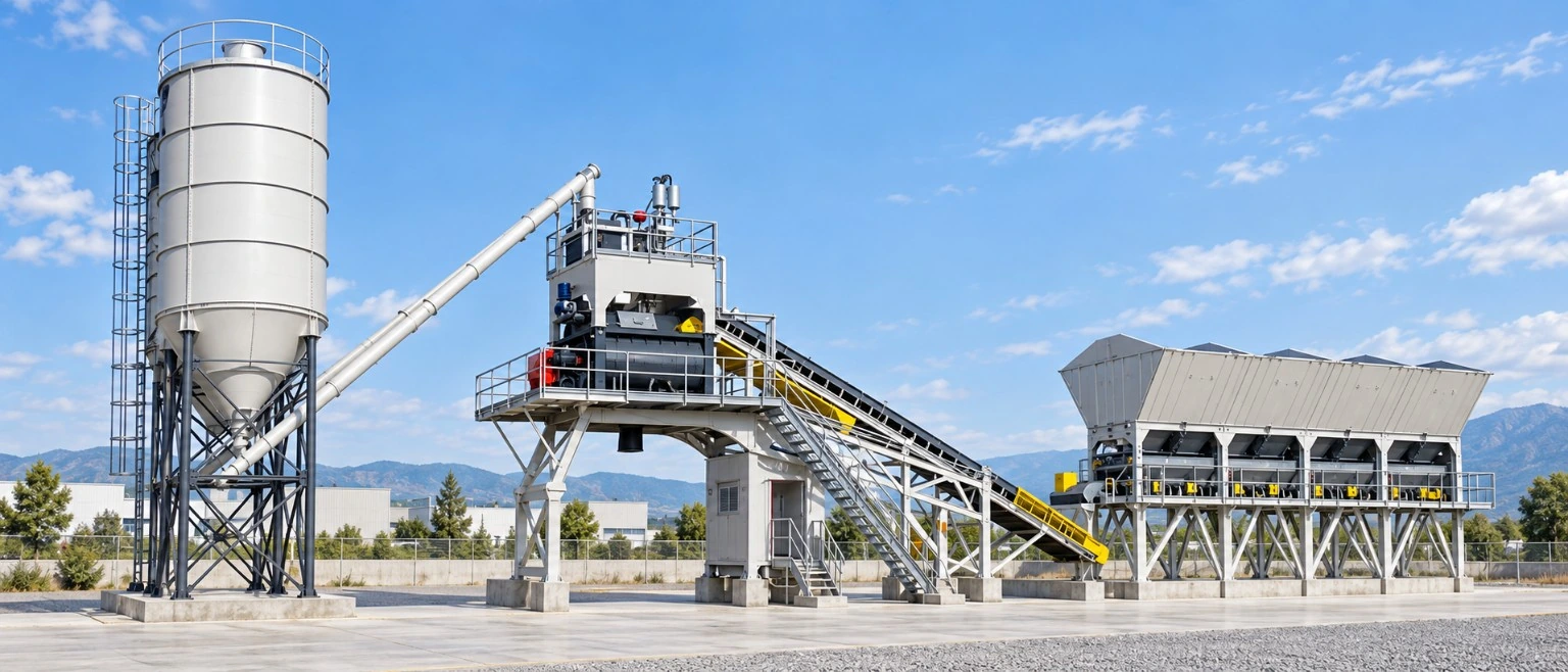 İran hazır beton santralleri ve beton üretim hatları